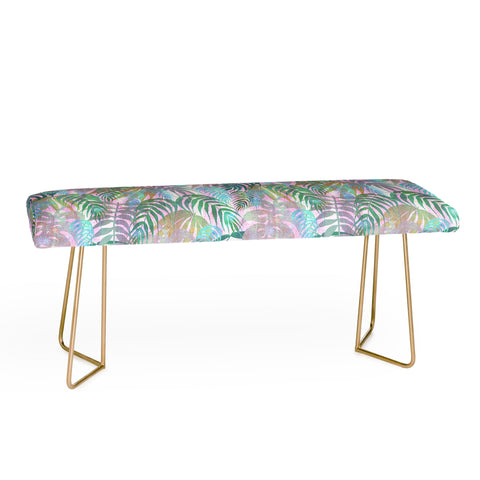 Schatzi Brown Lost in the Jungle pink green Bench