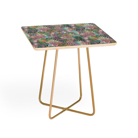 Schatzi Brown Lost in the Jungle pink green Side Table