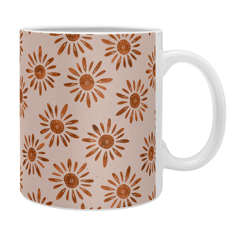 Schatzi Brown Lotta Floral Beige Coffee Mug