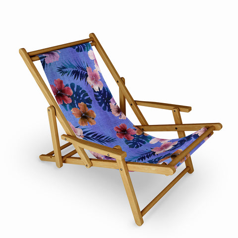 Schatzi Brown Luana Blue Sling Chair