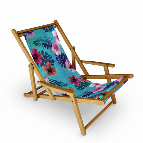 Schatzi Brown Luana Turquoise Sling Chair