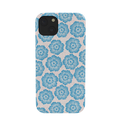 Schatzi Brown Lucy Floral Turquoise Phone Case