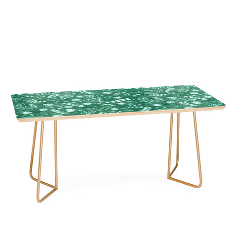 Schatzi Brown Mallory Floral Emerald Coffee Table