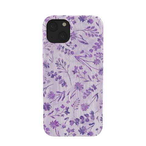 Schatzi Brown Mallory Floral Lilac Phone Case