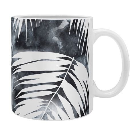 Schatzi Brown Maui Palm Black and White Coffee Mug