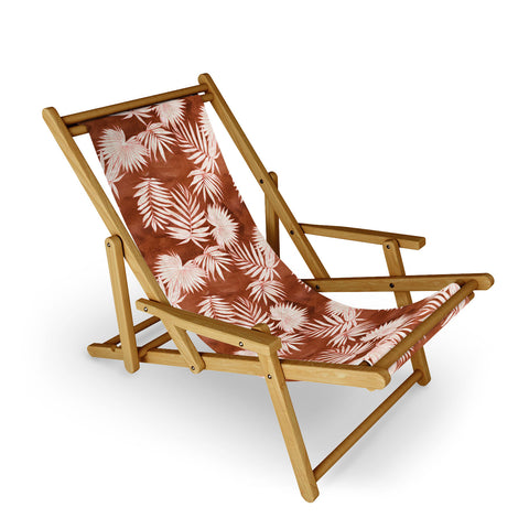 Schatzi Brown Osprey Orange Sling Chair