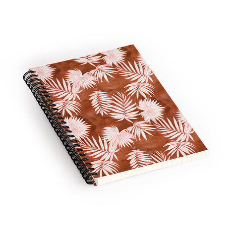 Schatzi Brown Osprey Orange Spiral Notebook