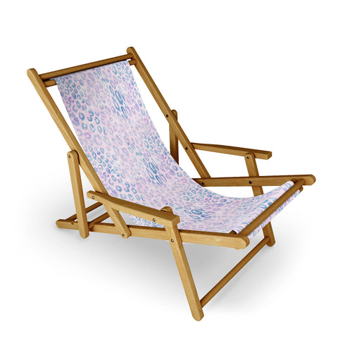 Schatzi Brown Pastel Jaguar Sling Chair