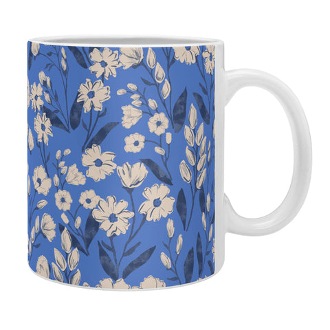 Schatzi Brown Penelope Floral Bluebell Coffee Mug