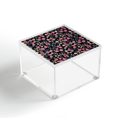 Schatzi Brown Penelope Floral Noir Brights Acrylic Box