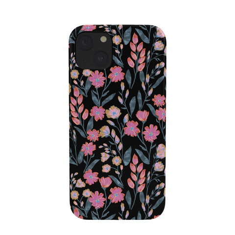 Schatzi Brown Penelope Floral Noir Brights Phone Case