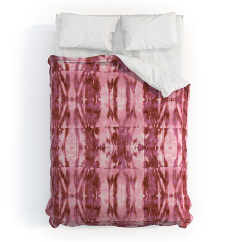 Schatzi Brown Quinn Tie Dye Pink Comforter