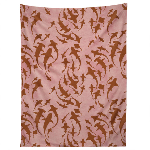 Schatzi Brown Sharky Pink Tapestry