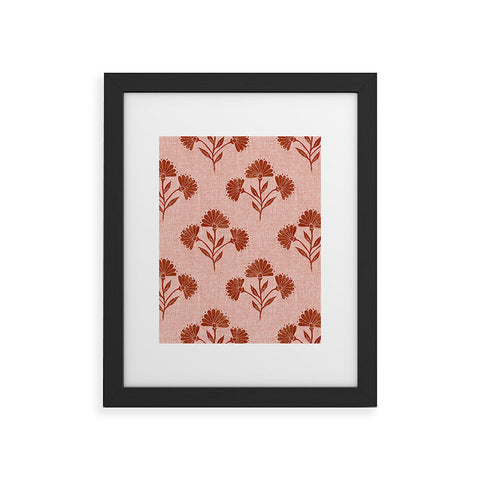 Schatzi Brown Suri Floral Cherry Framed Art Print