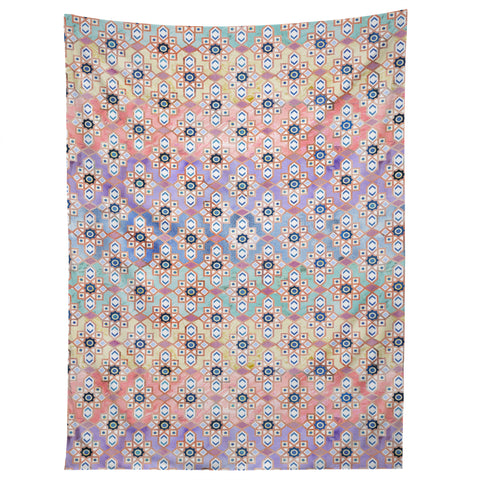 Schatzi Brown Thema Tiles Ombre Tapestry