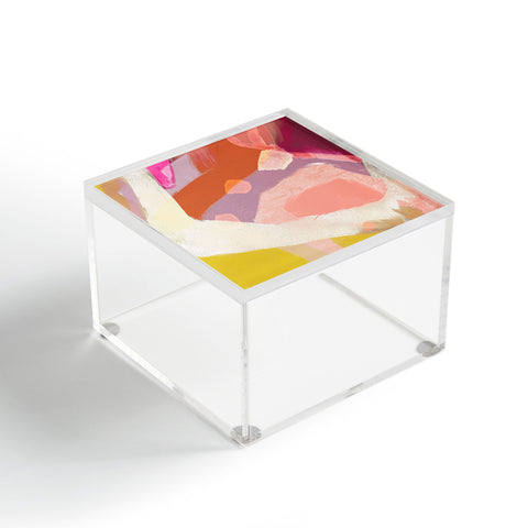 Sewzinski Ablaze Abstract Acrylic Box