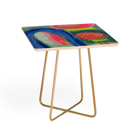 Sewzinski Abstract Shelter Side Table