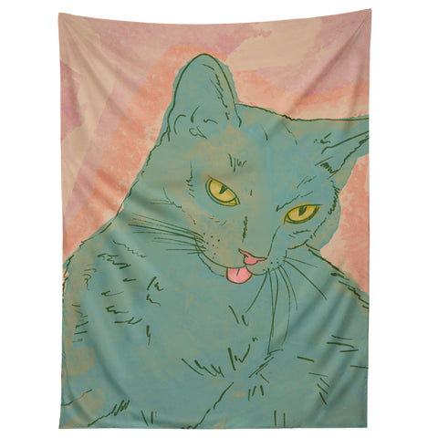 Sewzinski Amelia the Cat Tapestry