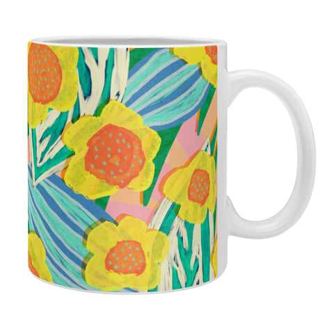 Sewzinski Big Yellow Flowers Coffee Mug