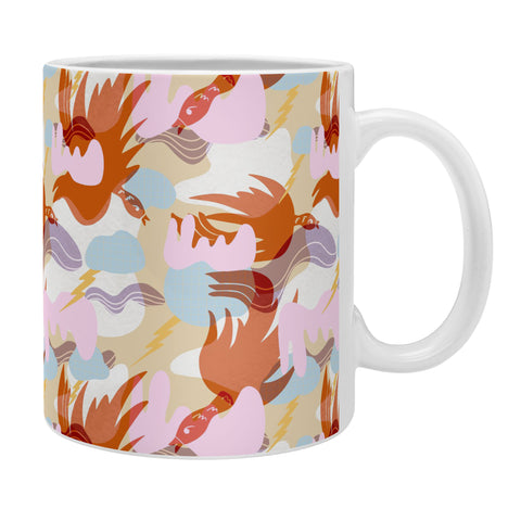 Sewzinski Birds in Clouds Coffee Mug