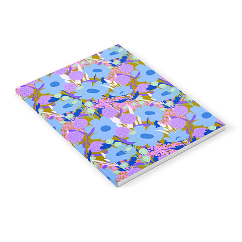 Sewzinski Blue Wildflowers Notebook