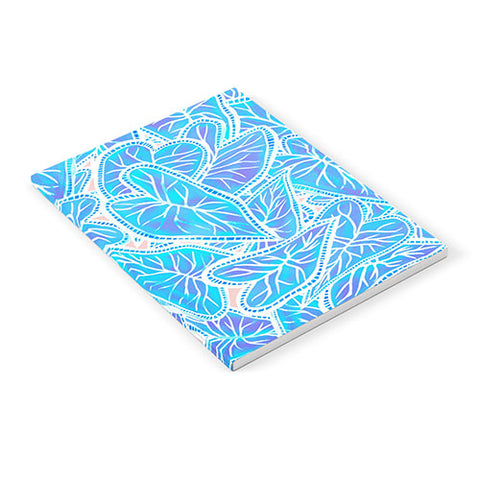 Sewzinski Caladium Leaves in Blue Notebook