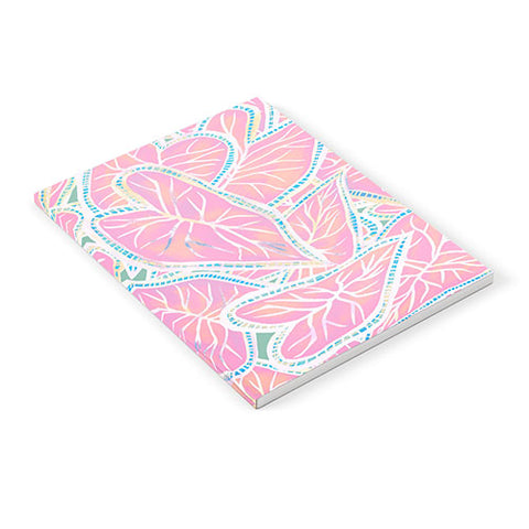 Sewzinski Caladium Leaves in Pink Notebook