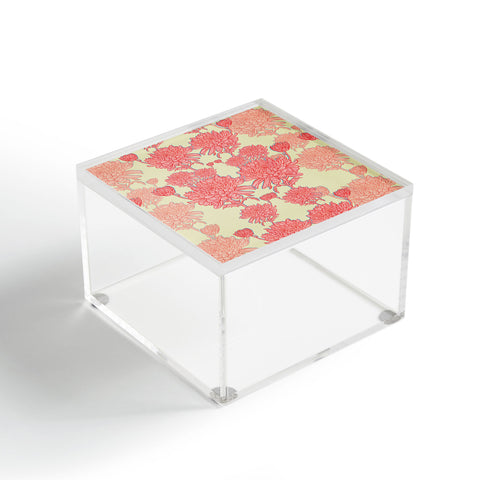 Sewzinski Chrysanthemum in Pink Acrylic Box