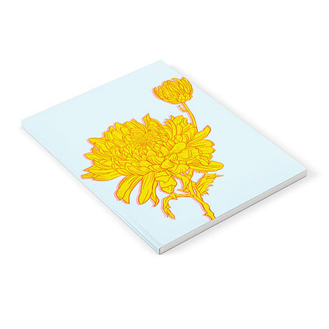 Sewzinski Chrysanthemum in Yellow Notebook