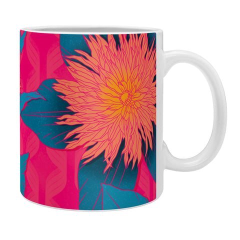 Sewzinski Clematis Flowers Coffee Mug