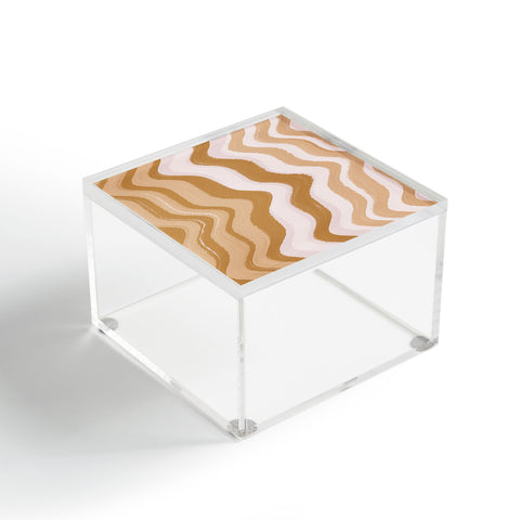 Sewzinski Coffee and Cream Waves Acrylic Box