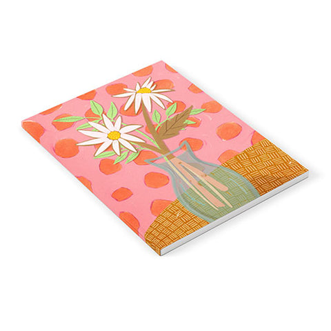 Sewzinski Daisies on Pink Notebook