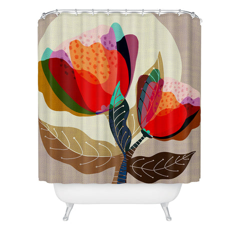 Sewzinski Floral Reverie II Shower Curtain