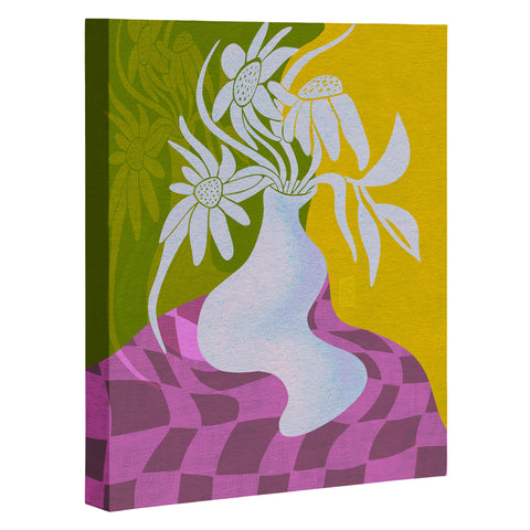 Sewzinski Ghost Vase I Art Canvas