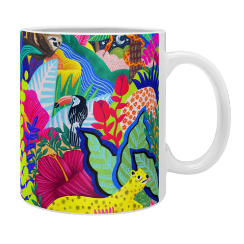 Sewzinski Jungle Animals Coffee Mug