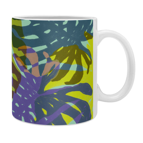 Sewzinski Leaves in the Sun Coffee Mug