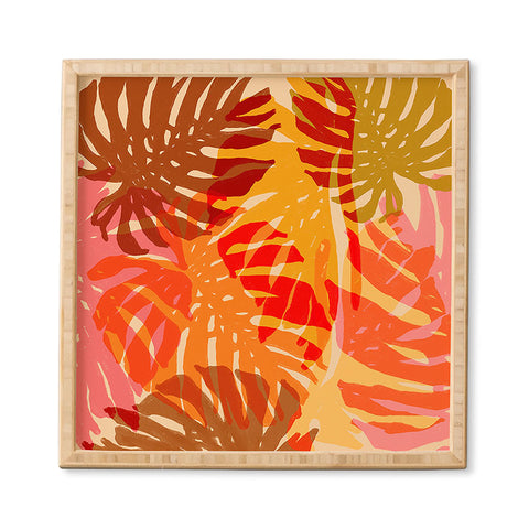 Sewzinski Leaves in the Sun II Framed Wall Art