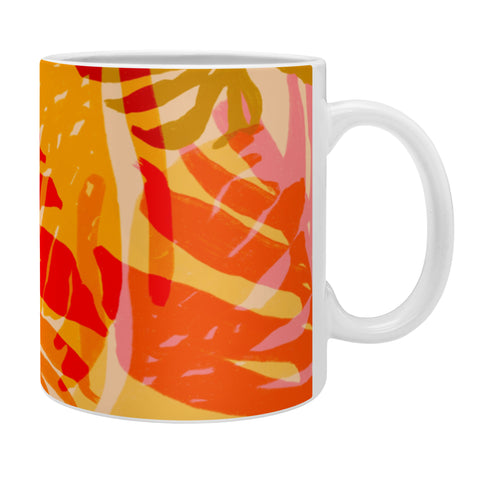Sewzinski Leaves in the Sun II Coffee Mug