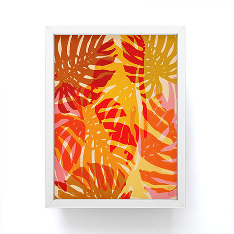 Sewzinski Leaves in the Sun II Framed Mini Art Print