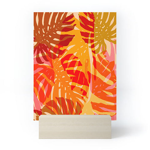 Sewzinski Leaves in the Sun II Mini Art Print
