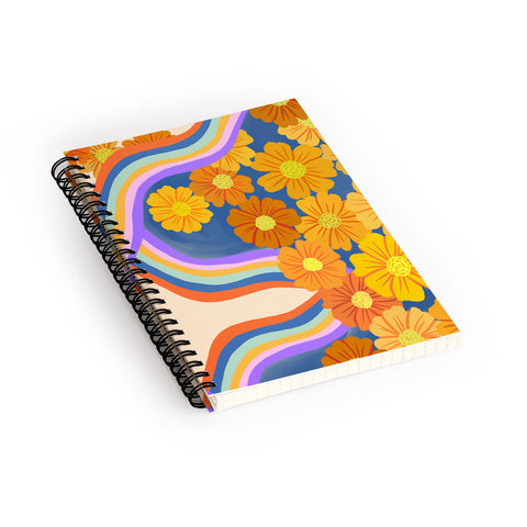 Sewzinski Marigold Arcade Spiral Notebook