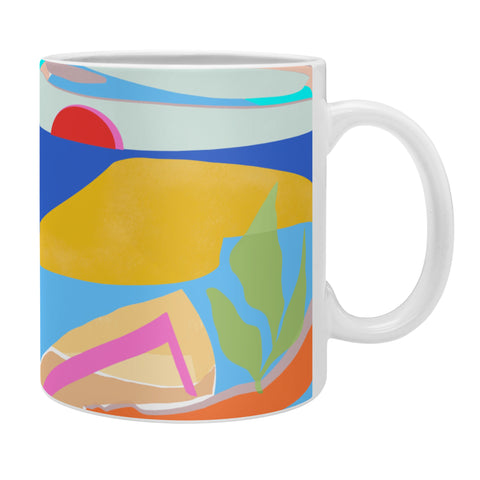 Sewzinski Minimalist Escape Coffee Mug