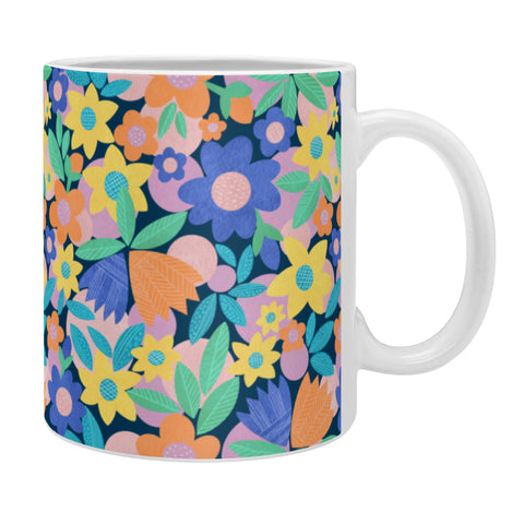 Sewzinski Mod Flower Repeat Coffee Mug