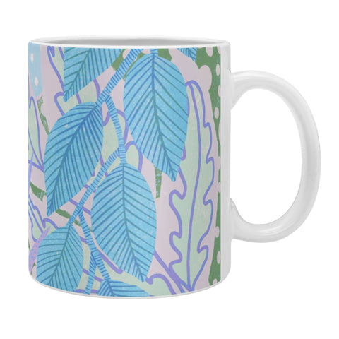 Sewzinski Modern Jungle in Purple Coffee Mug