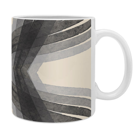 Sewzinski Modern Lines Grays Coffee Mug