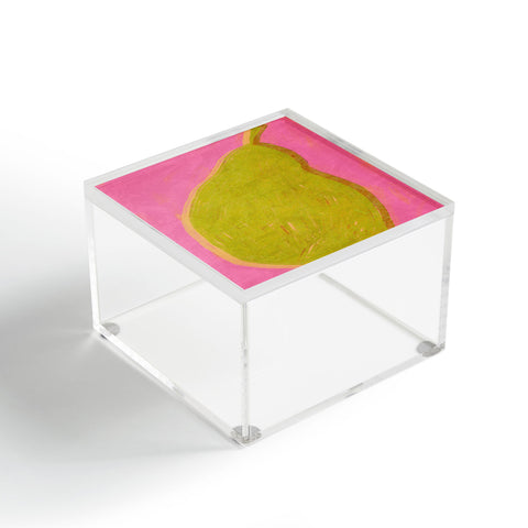 Sewzinski Modern Pear Acrylic Box