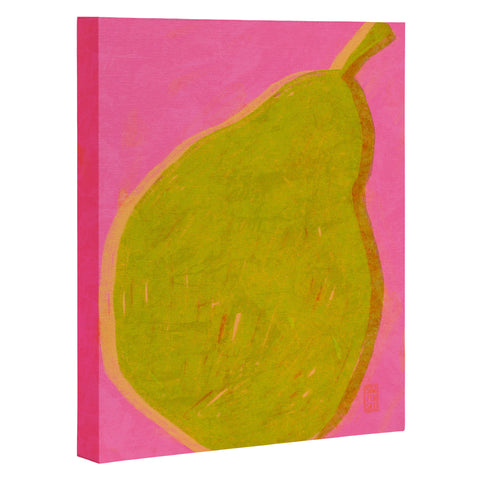Sewzinski Modern Pear Art Canvas
