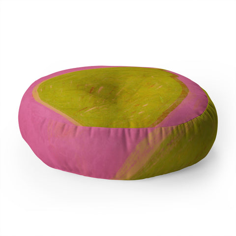 Sewzinski Modern Pear Floor Pillow Round
