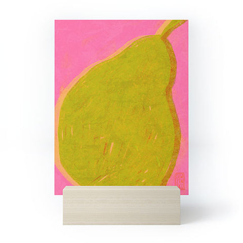 Sewzinski Modern Pear Mini Art Print