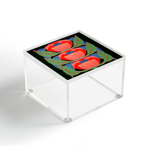 Sewzinski Modern Poppies Acrylic Box